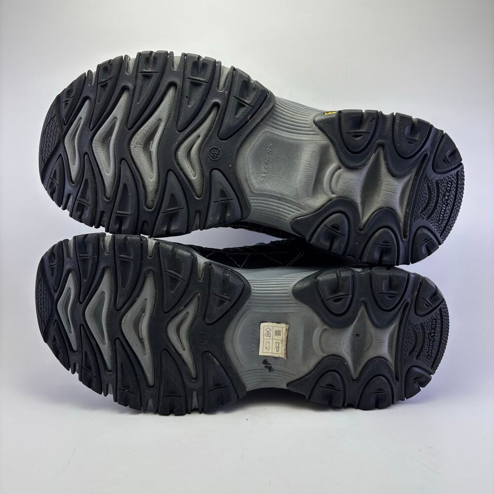 SKECHERS "After Burn M.Fit 2.0" Black/Gray Shoes Men’s Size 10.5 - Picture 7 of 12